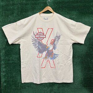 Machine Gun Kelly X Harley-Davidson Lost Americana Graphic T-Shirt Size M